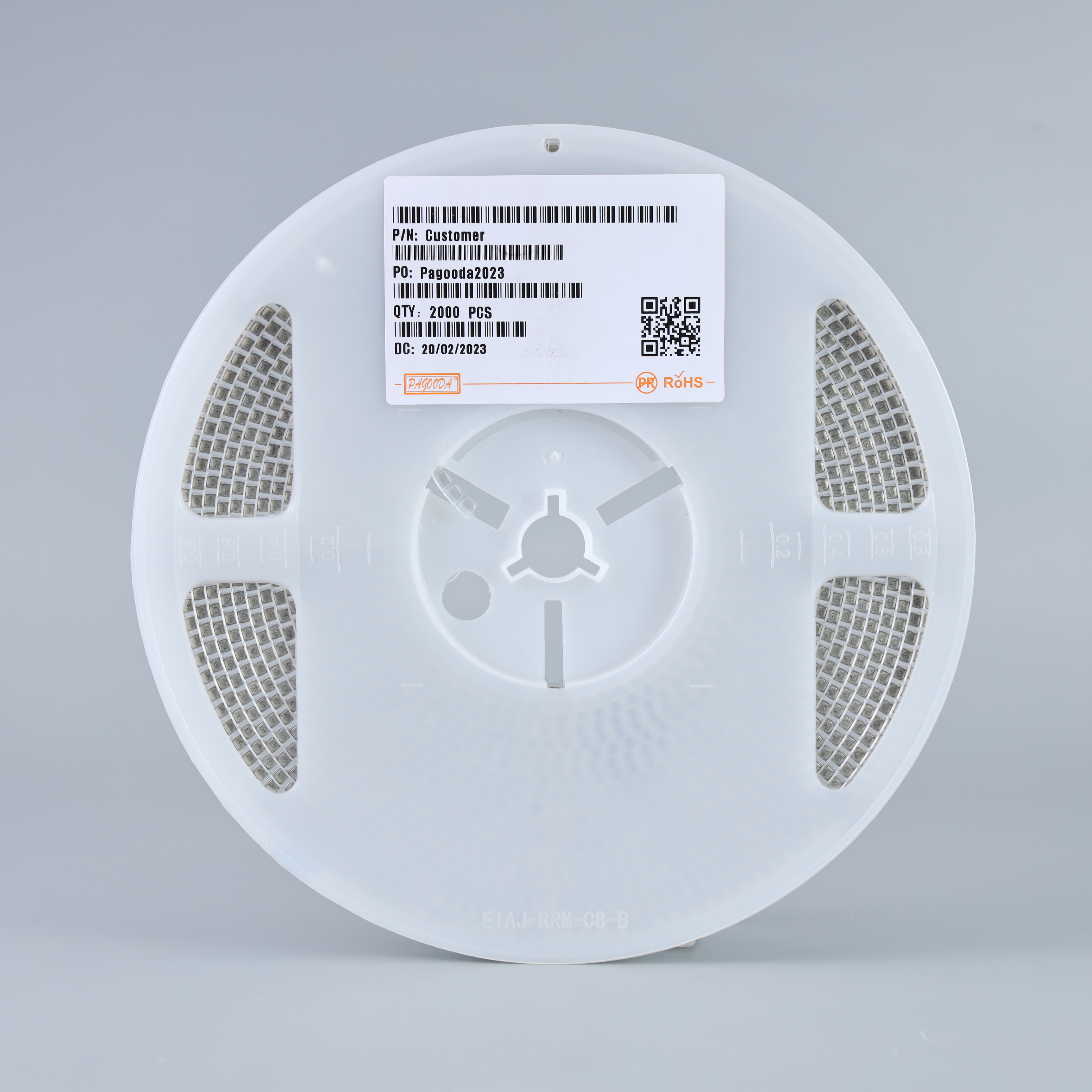 車規電容 0402 X7S 105K(1uF) 10V ±10% 厚度0.5mm