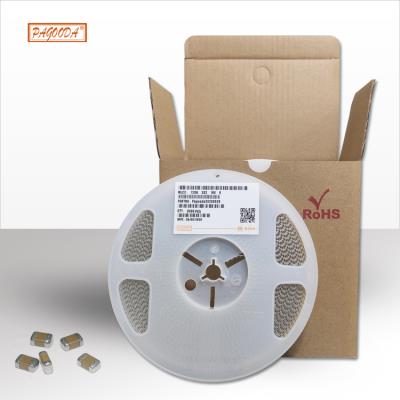 貼片電容 1206 X7R 683K(68nF) 250V ±10% 厚度1.25mm